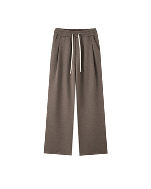 320g Solid-color casual trousers