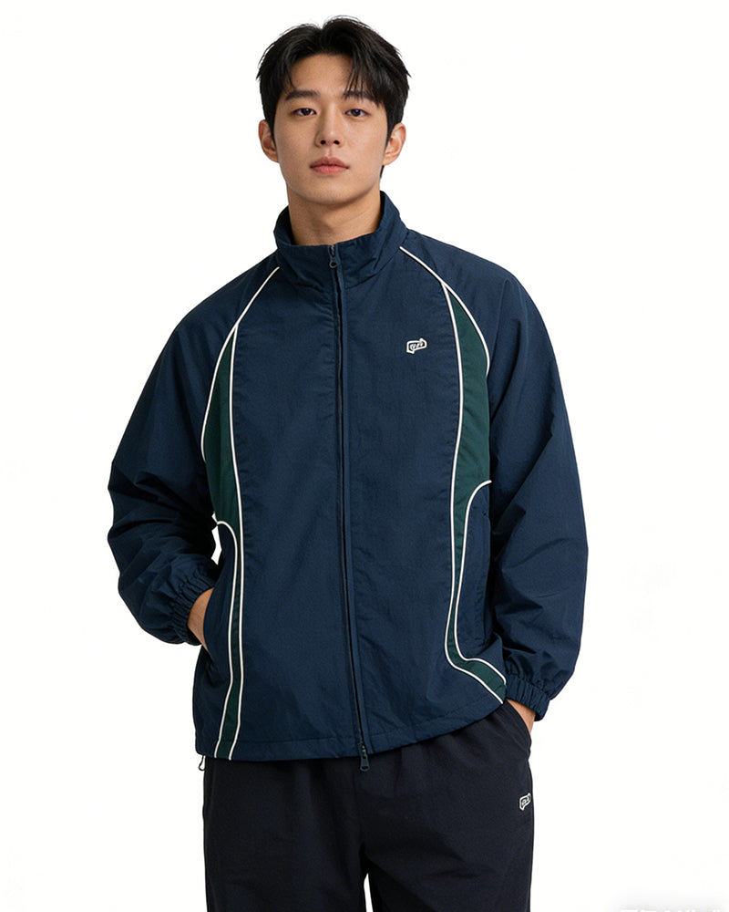 Color-block Patchwork Jacket