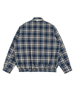 パッチワークのリバーシブルワークジャケット