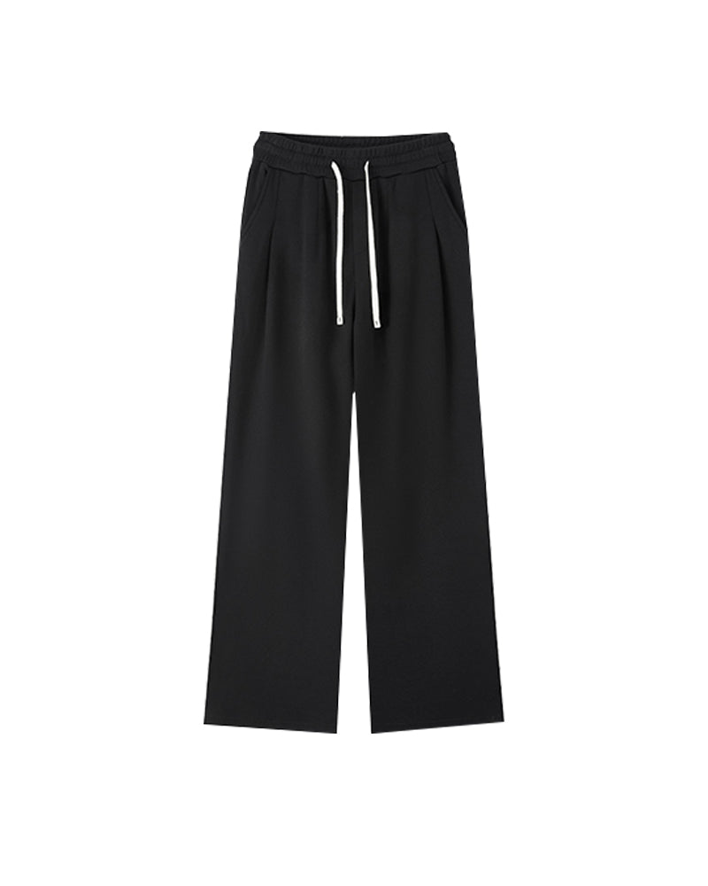 320g Solid-color casual trousers