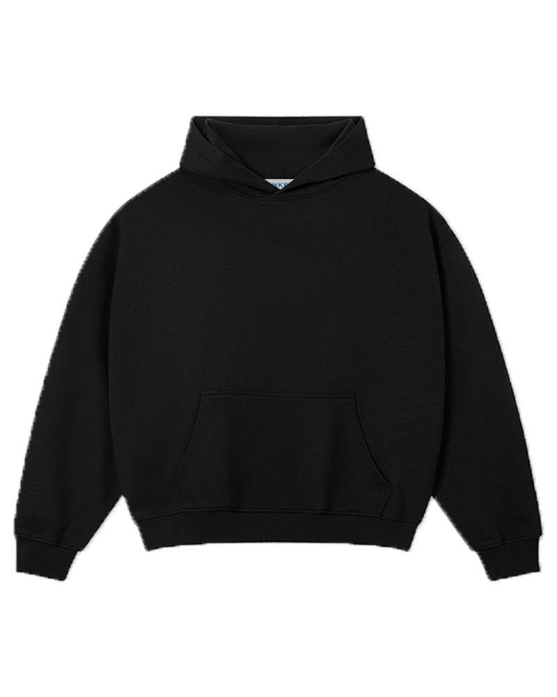 320g Vintage-style hooded sweatshirt