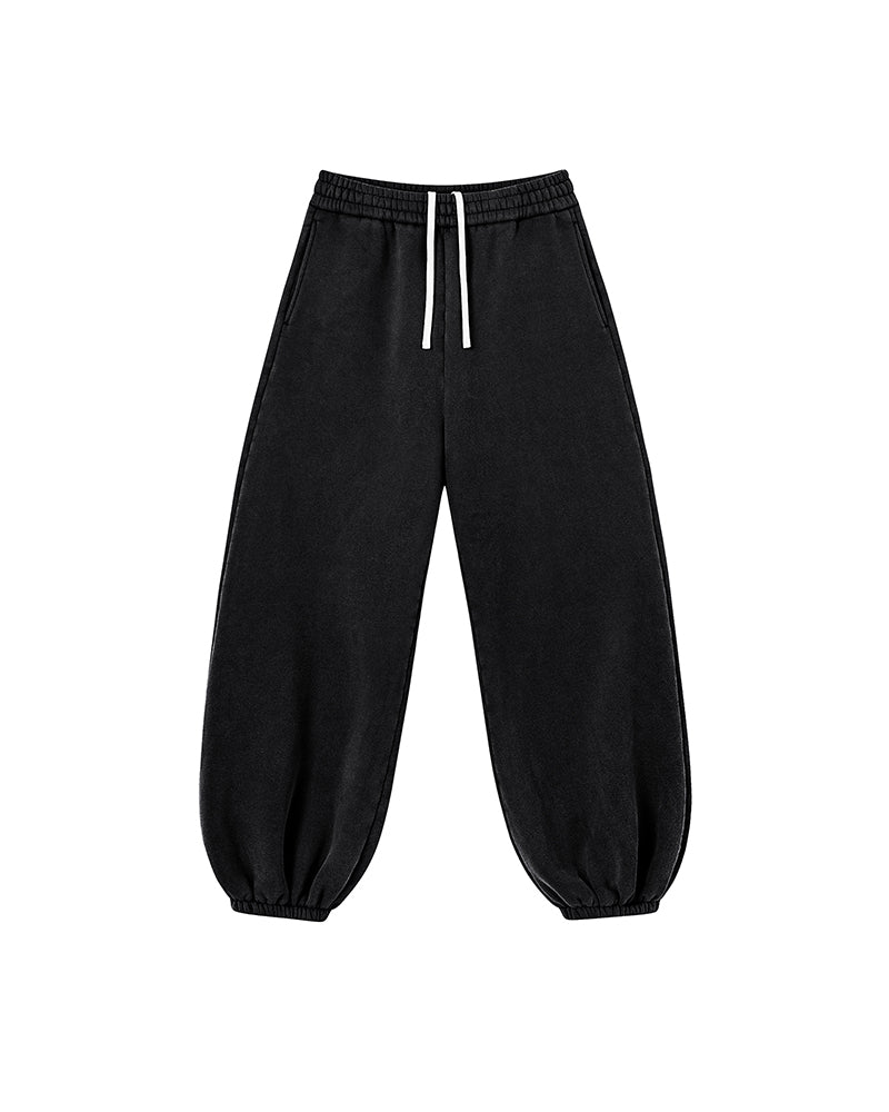 365g Fleece-lined casual sweatpants