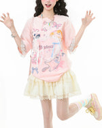 キュートなゆったり半袖