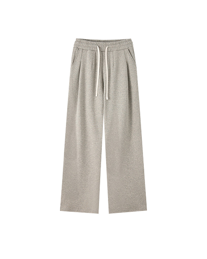 320g Solid-color casual trousers