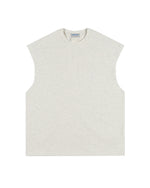 305g Solid-color wide-strap tank top