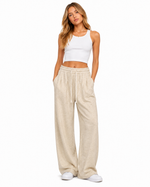 320g Solid-color casual trousers