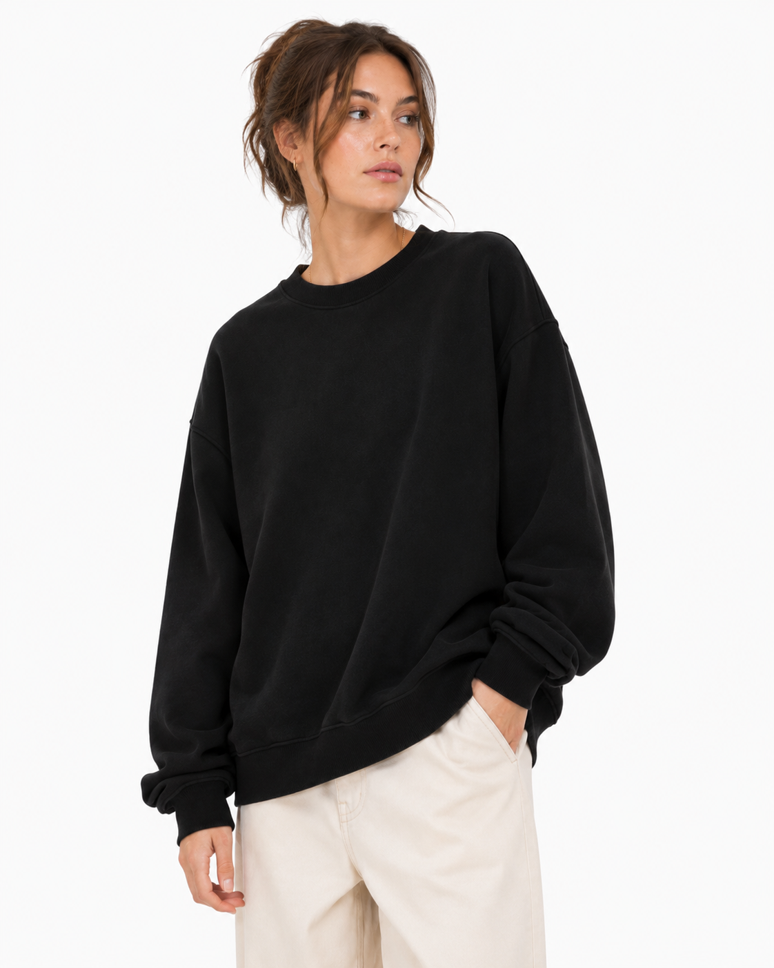 320g Relaxed-fit crew-neck sweatshirt