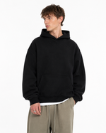 320g Vintage-style hooded sweatshirt