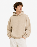 320g Vintage-style hooded sweatshirt