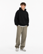 320g Vintage-style hooded sweatshirt