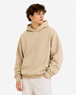 320g Vintage-style hooded sweatshirt