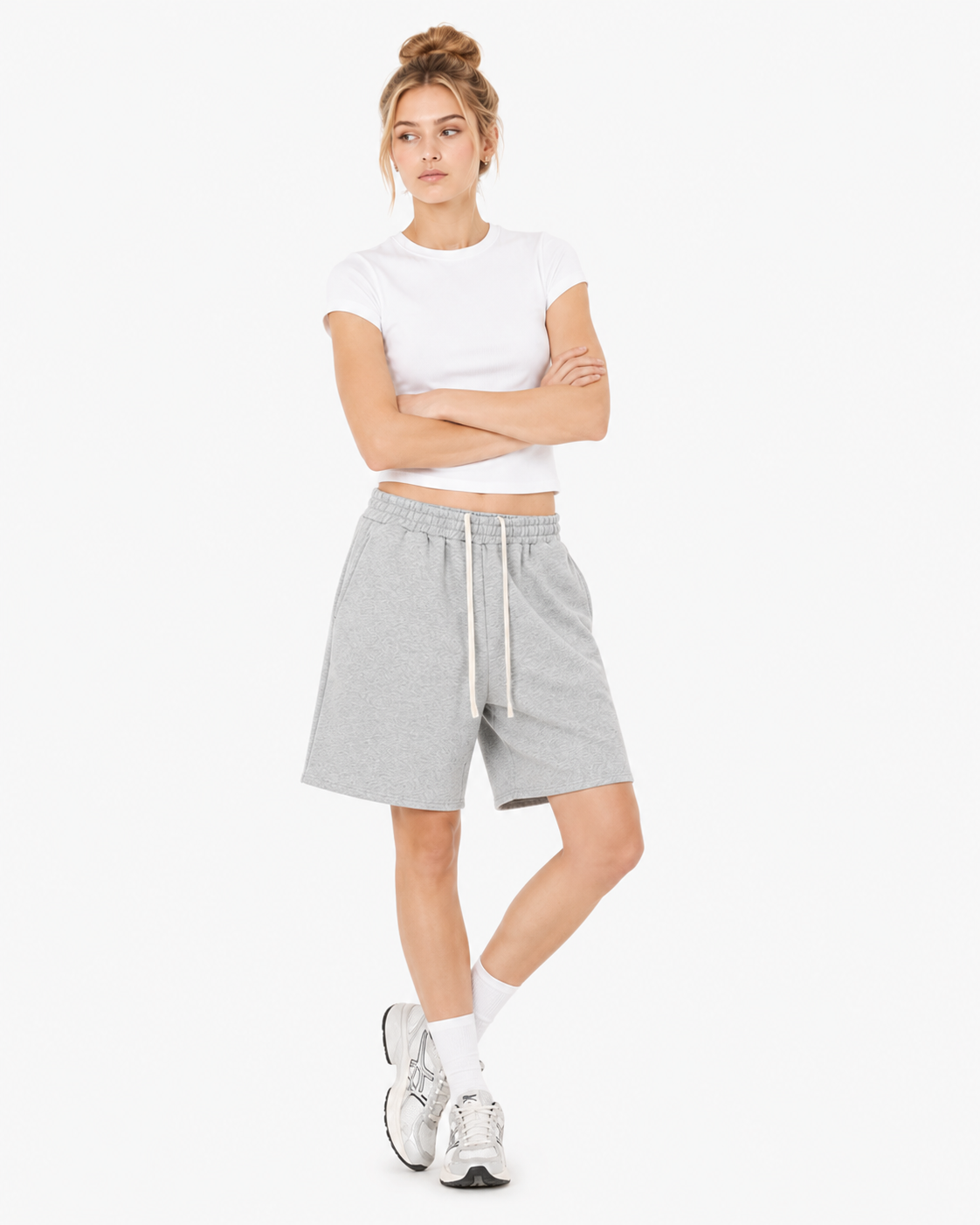 345g Casual knee-length shorts