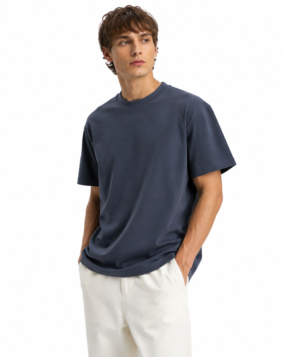 180g Lightweight, skin-friendly T-shirt