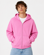 345g Hooded zip-up sweatshirt