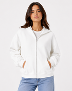 345g Hooded zip-up sweatshirt