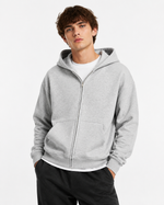 345g Hooded zip-up sweatshirt