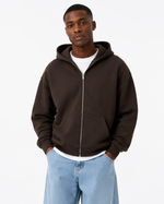 345g Hooded zip-up sweatshirt
