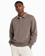 320g Casual polo sweatshirt