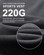 220g Cooling sports tank top