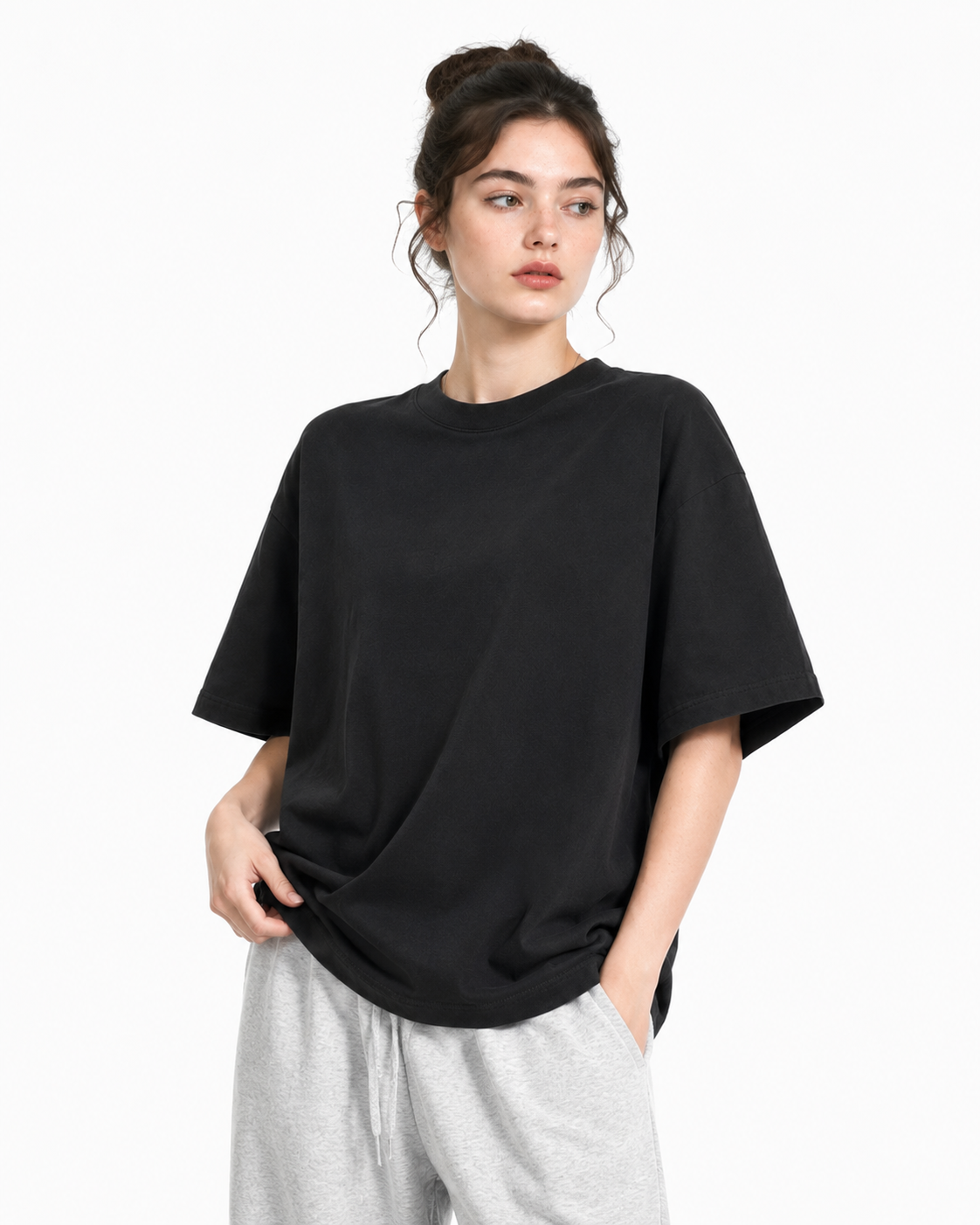 385g Pure Cotton Short-Sleeve T-Shirt