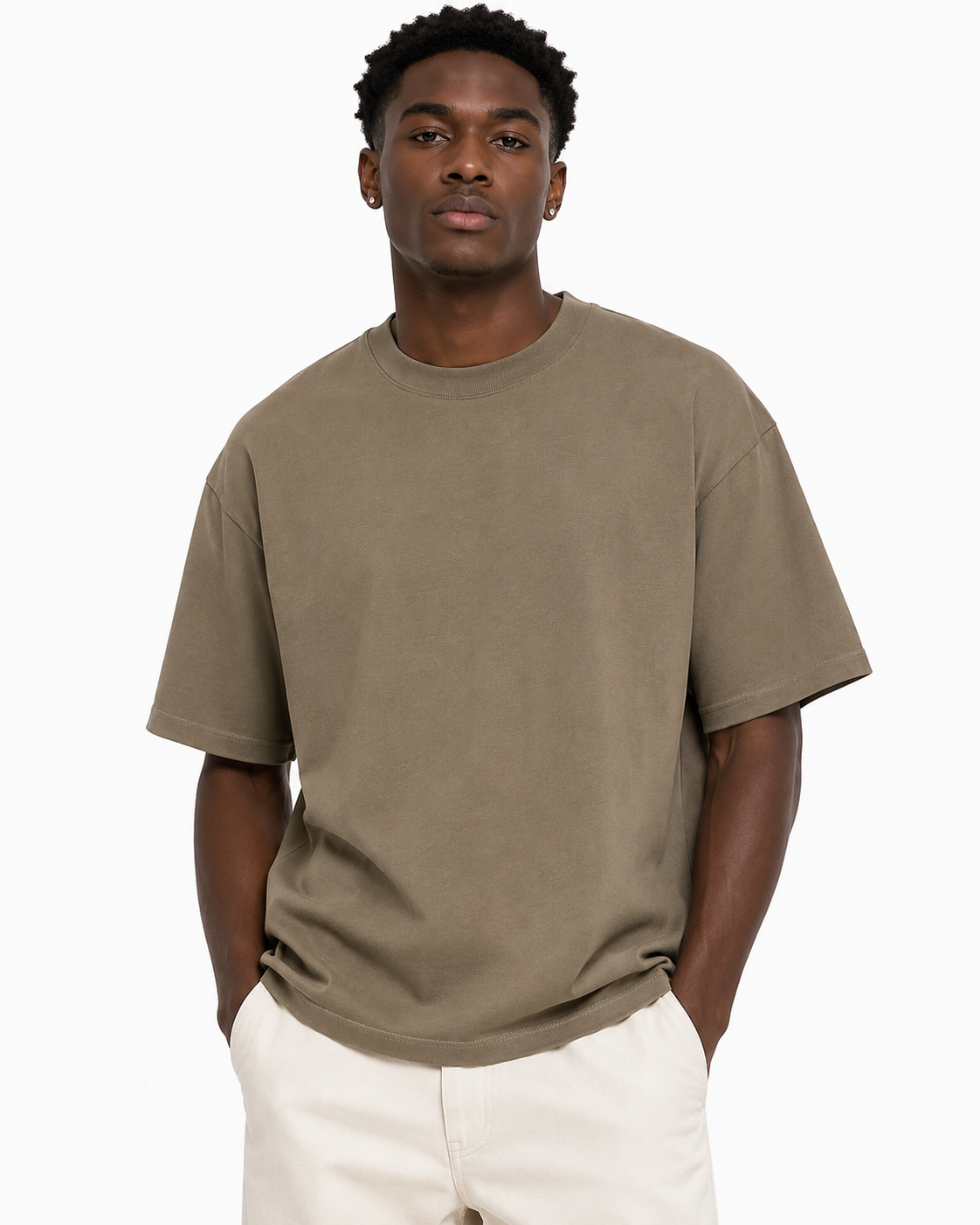 385g Pure Cotton Short-Sleeve T-Shirt