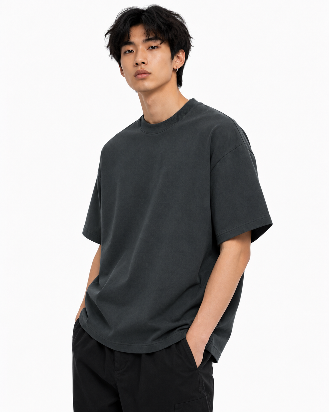 385g Pure Cotton Short-Sleeve T-Shirt