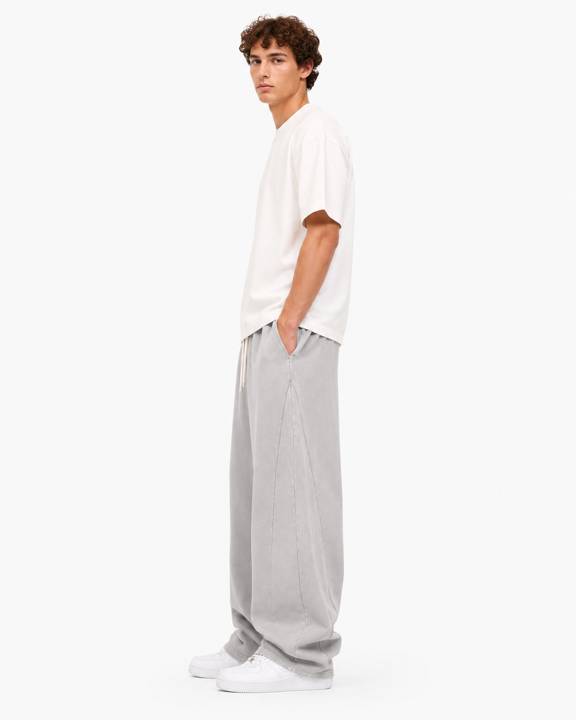 380g Distressed Casual Sweatpants