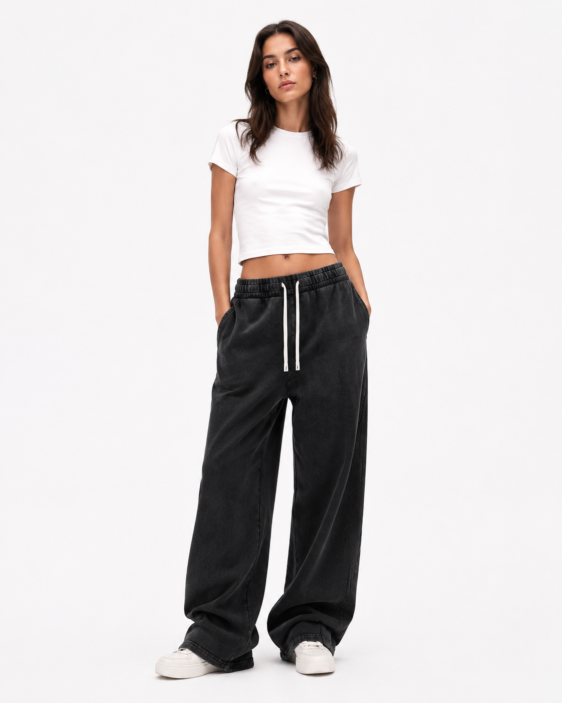 380g Distressed Casual Sweatpants