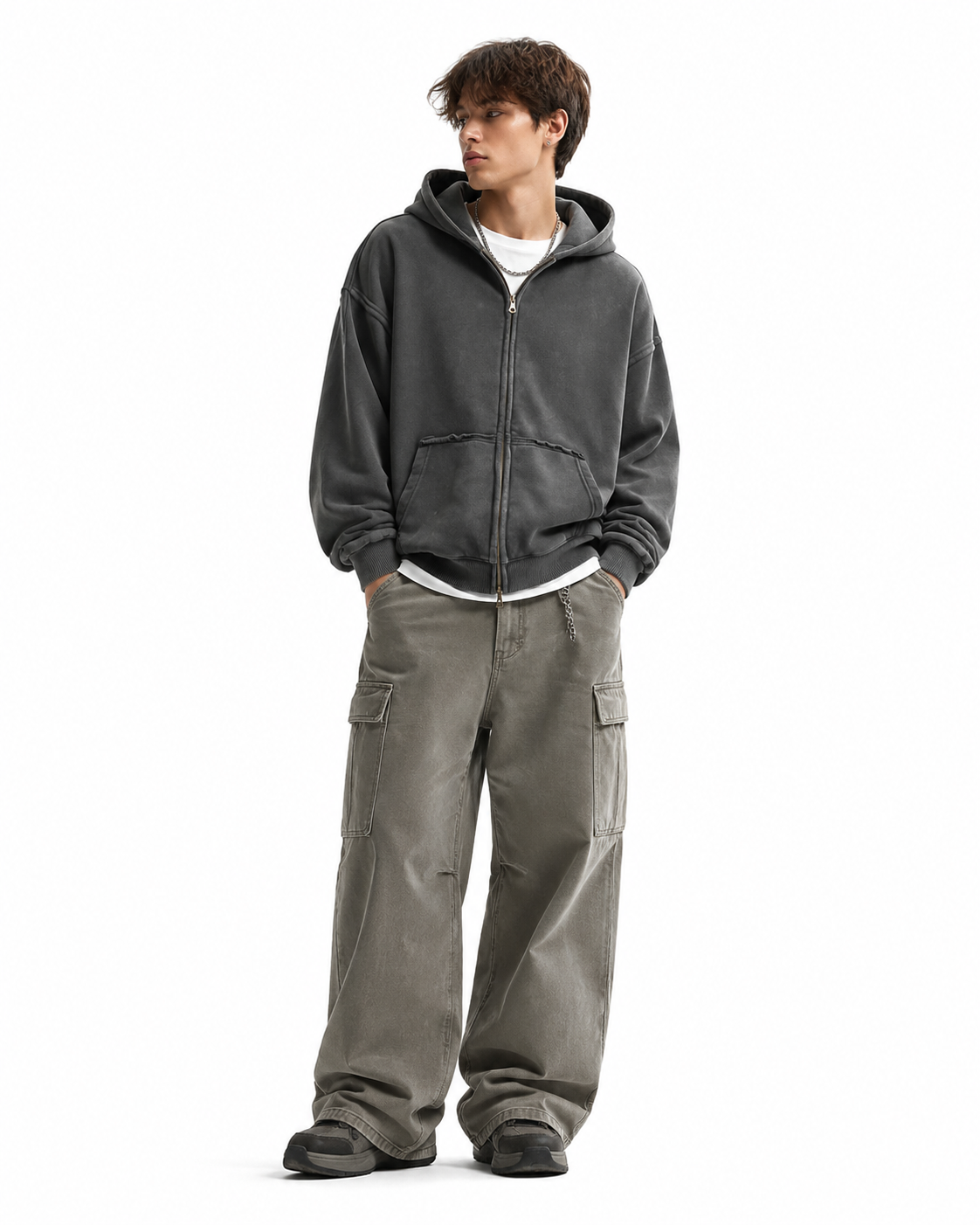 370g Batik Hooded Sweatshirt