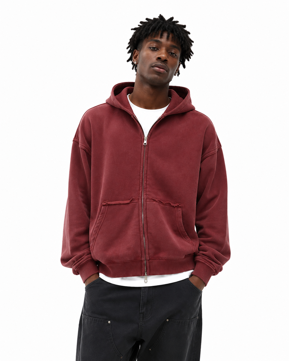 370g Batik Hooded Sweatshirt