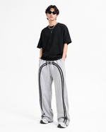 380G Batik-print zip-up trousers
