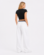 280g Color-block casual trousers