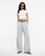 280g Color-block casual trousers