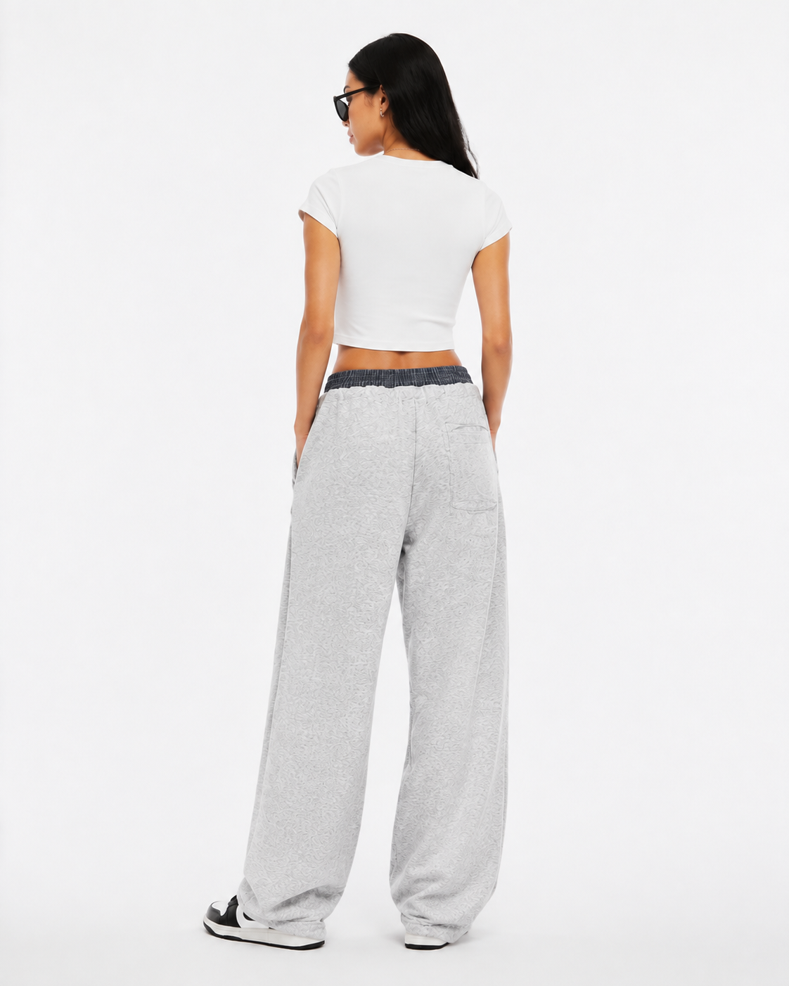 280g Color-block casual trousers
