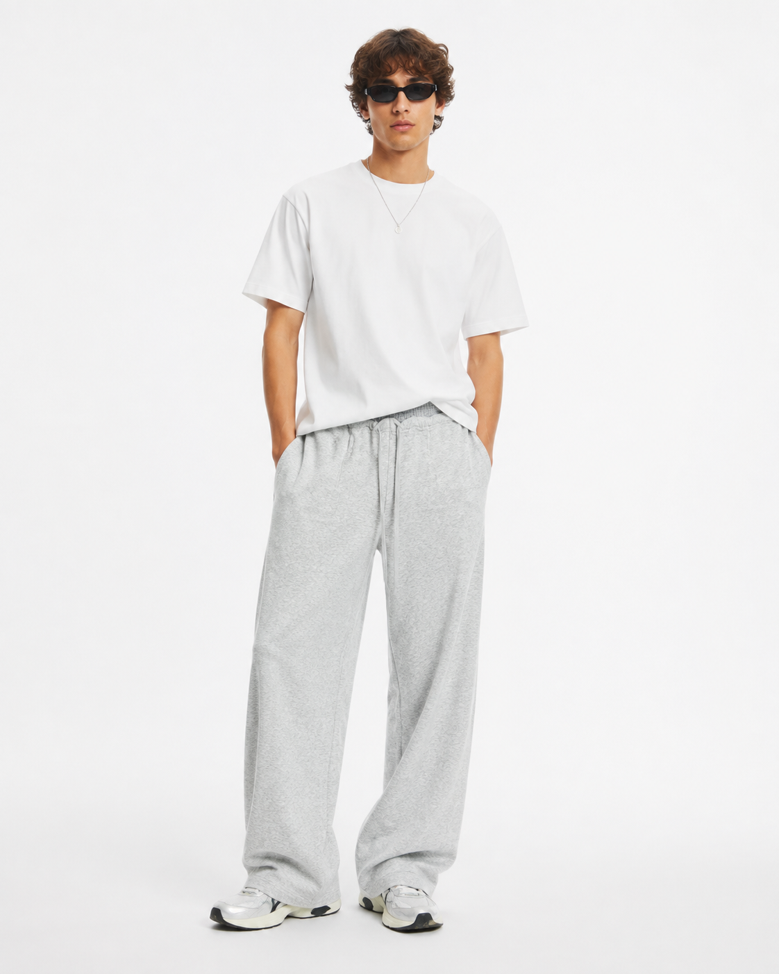 280g Color-block casual trousers