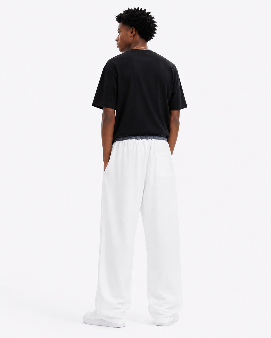 280g Color-block casual trousers