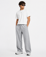 320g Wide-leg straight-cut trousers