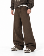 Versatile casual straight-leg trousers