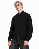 Casual zip-up sweater