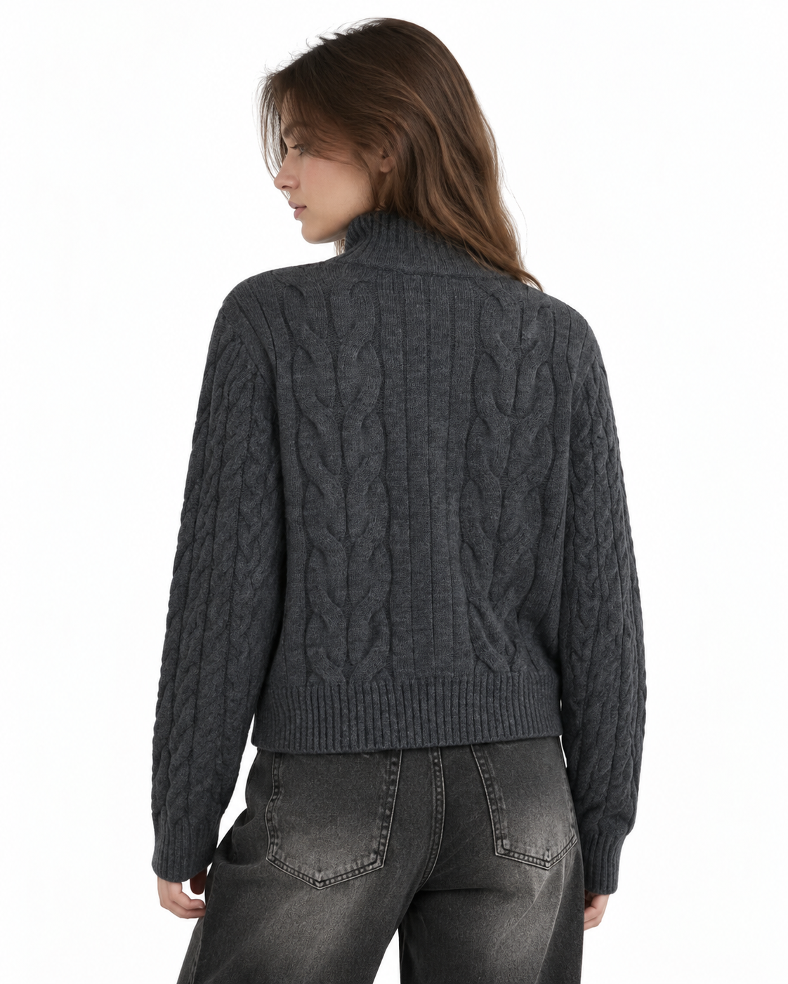 Minimalist knit jacket