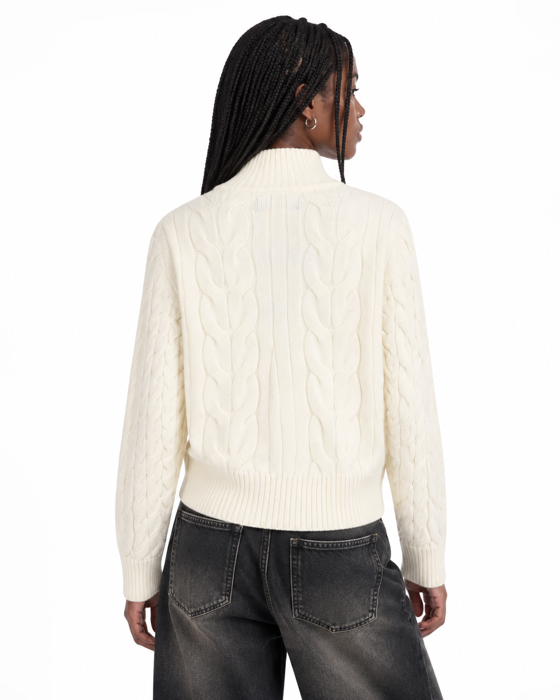 Minimalist knit jacket