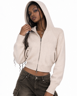 Minimalist knit jacket
