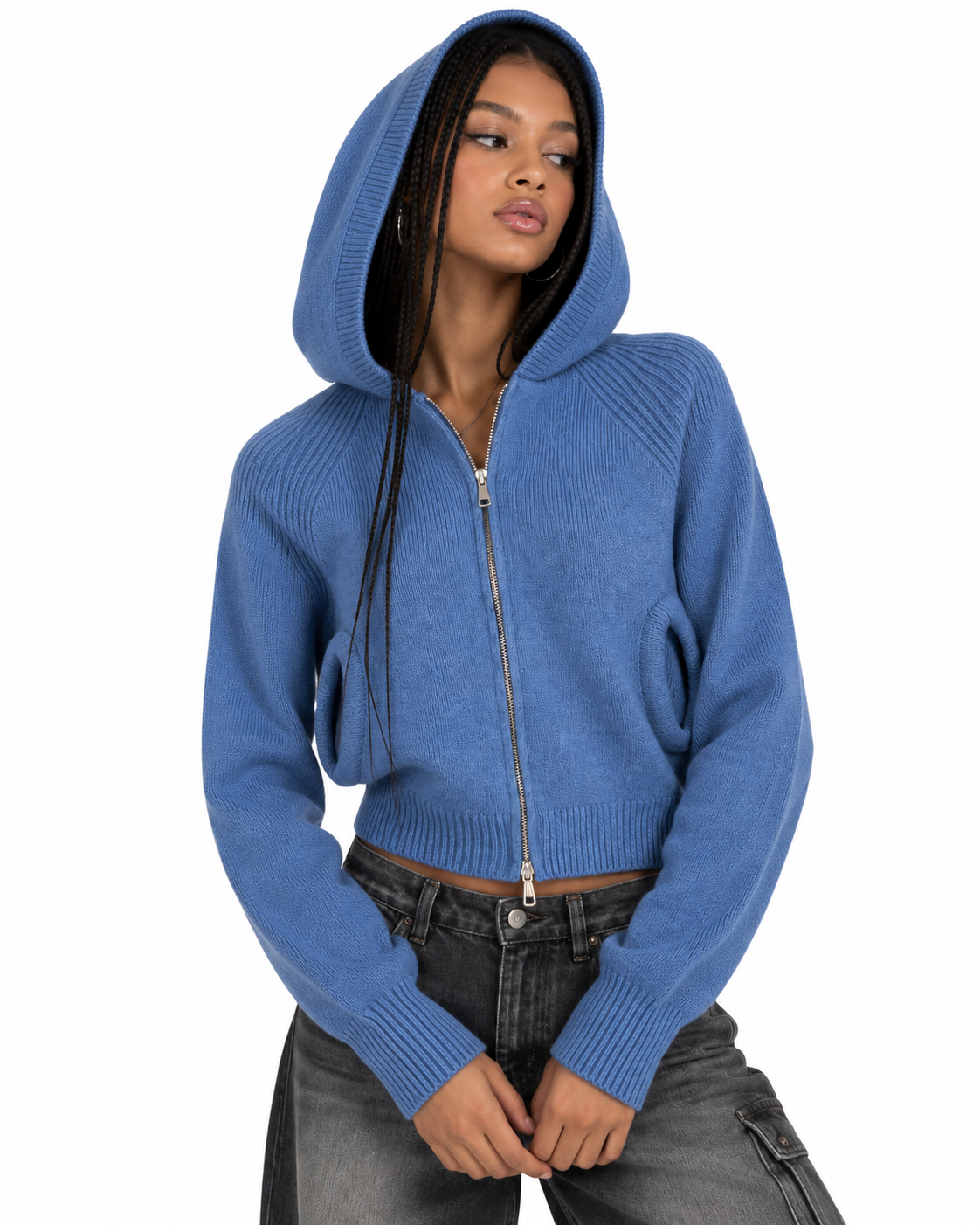 Minimalist knit jacket