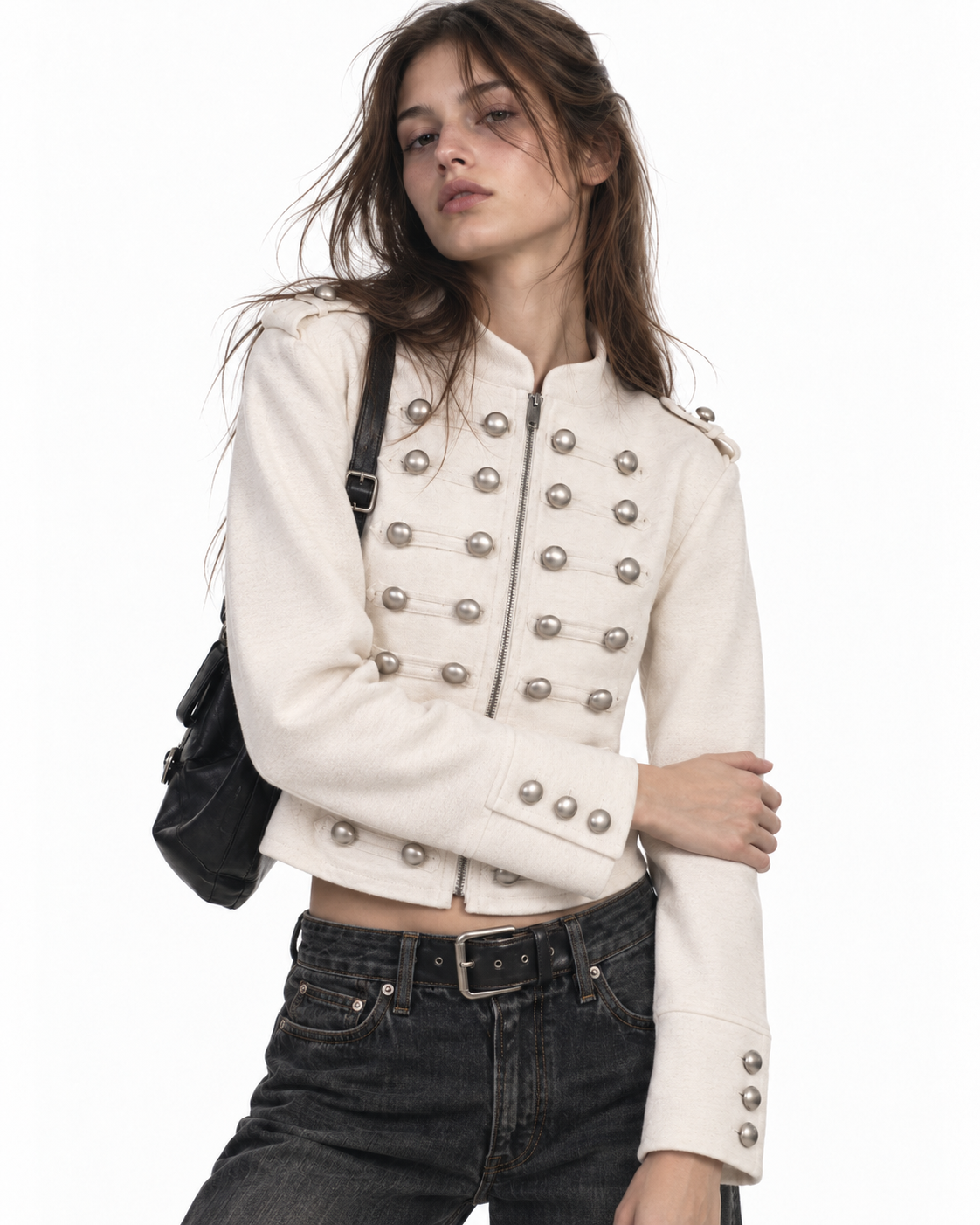 Button-and-zip jacket