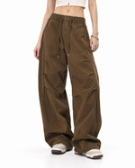 Retro casual trousers