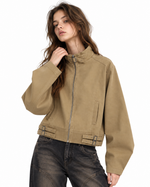 Minimalist Zip-Up Jacket