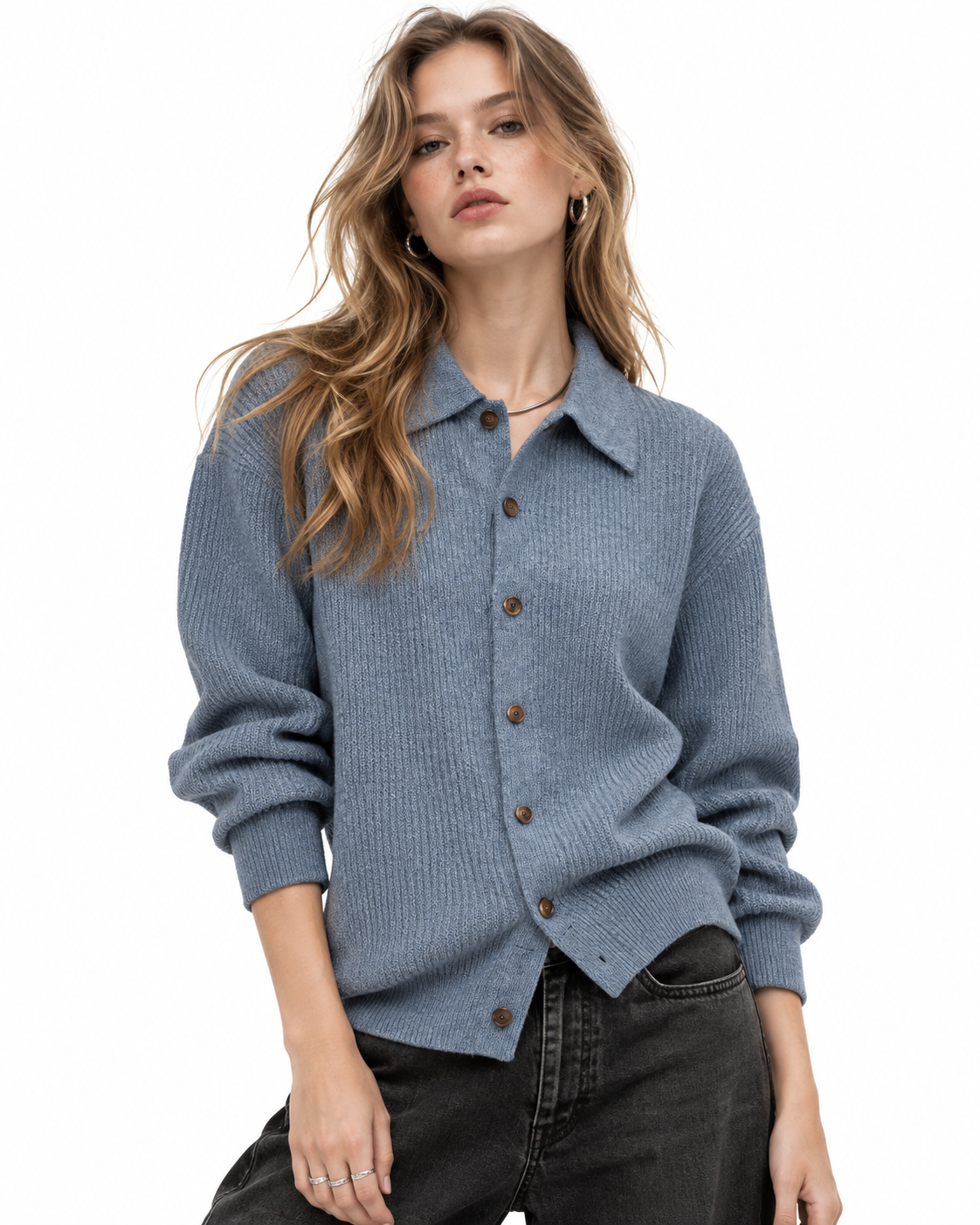 Knitted couple's jacket