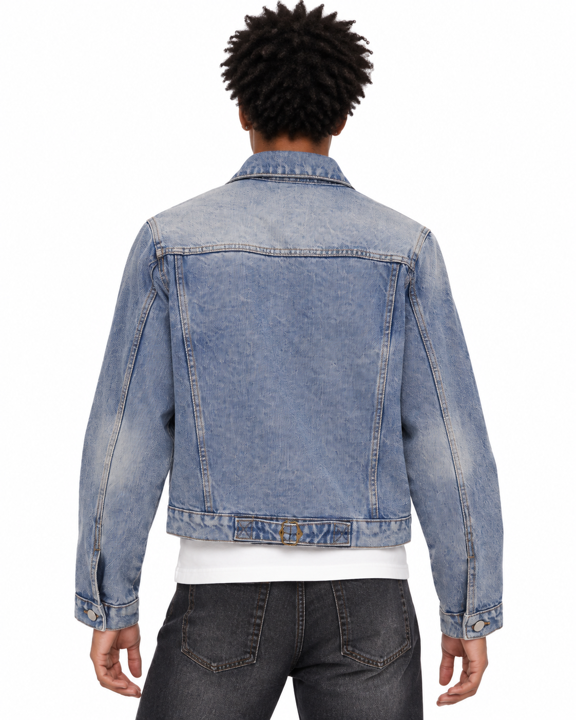 Multi-pocket denim jacket
