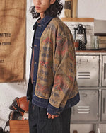 レトロなフェイクツーピースコート