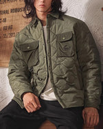 厚手のカジュアルコットンジャケット